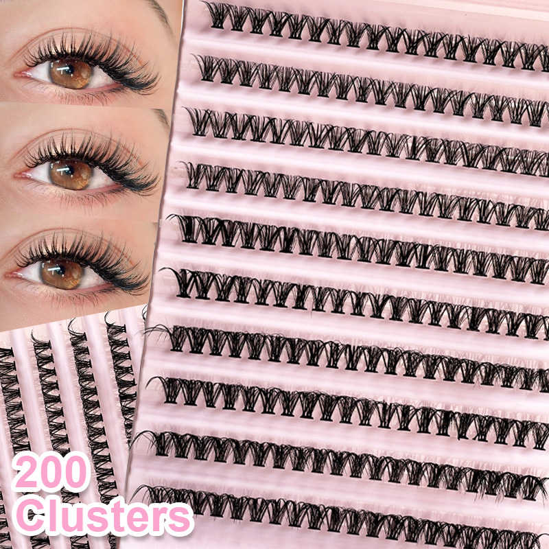 Eyelash Extension For Asian Eyes - Cils individuels touffet de cils 8-16mm