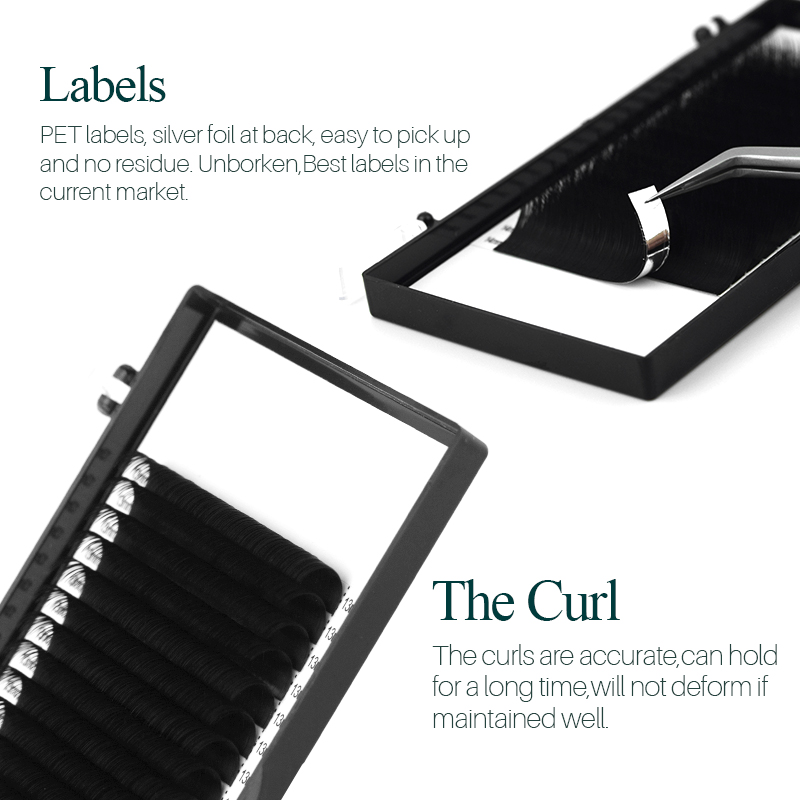 Cils individuels coréens PBT,  - Eyelash Extension For Asian Eyes avis et prix