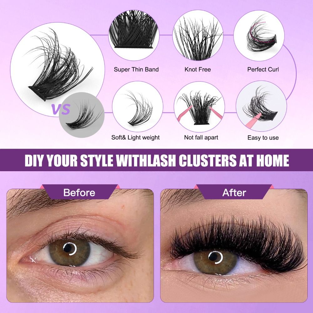 Faux cils à l'aspect naturel,  - Eyelash Extension Look avis et prix