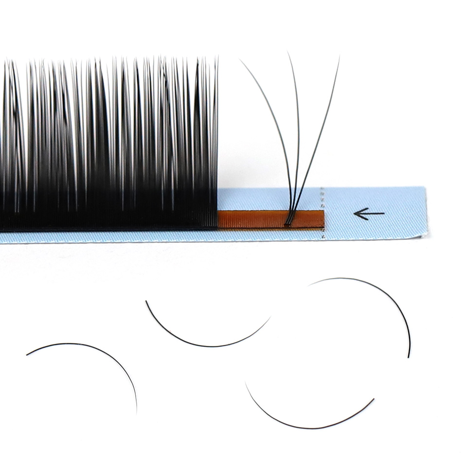 Cils russes AGUUD J B C CC D V - Eyelash Extension Human Hair avis et prix