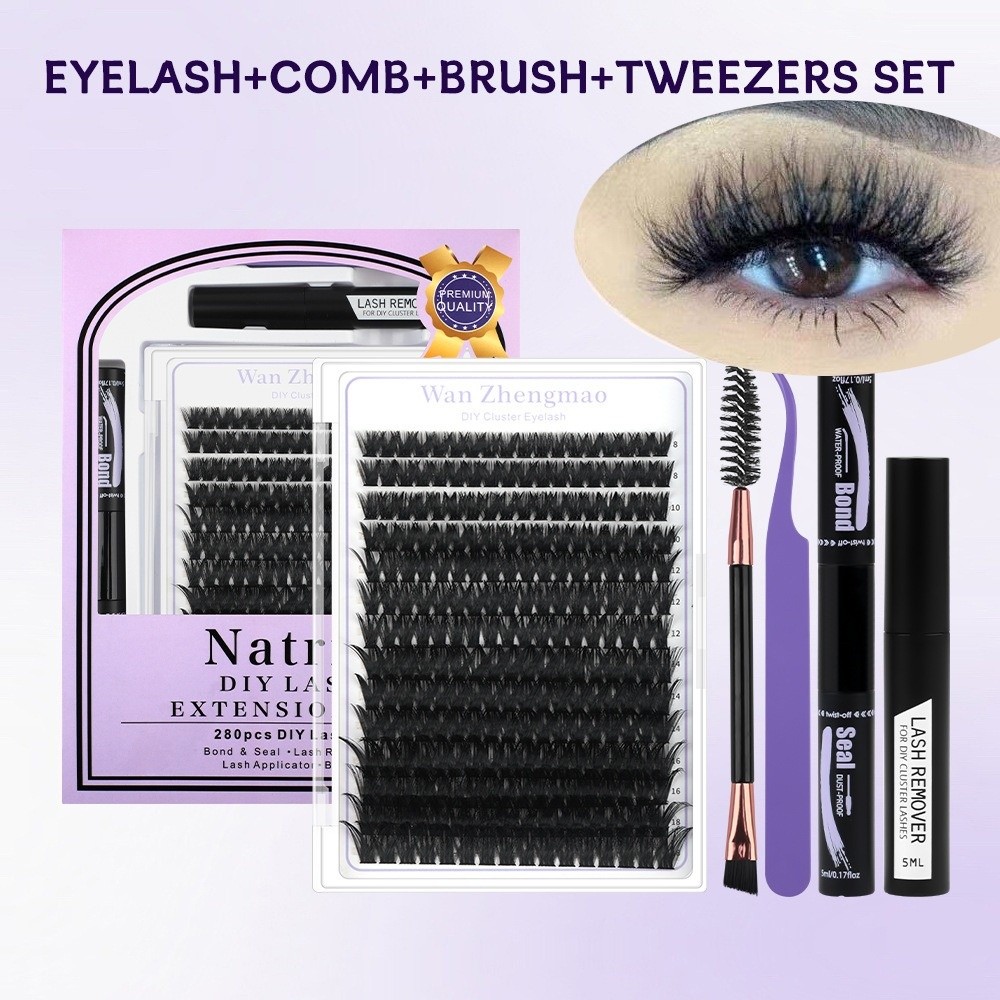 Kit d'extension de cils DIY 8- - Eyelash Extension Look avis et prix