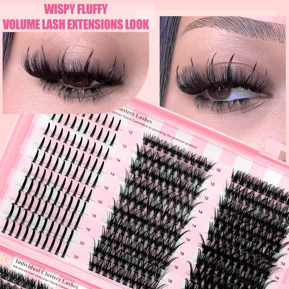 Faux cils de 9-16 mm de longue - Eyelash Extension Look avis et prix